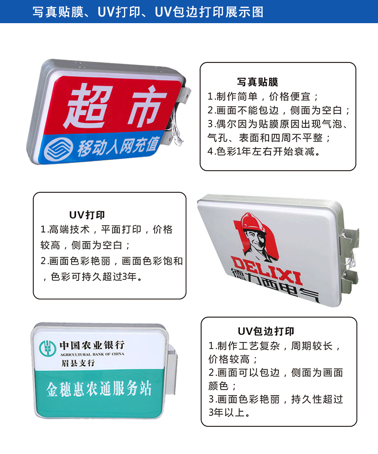 写真贴膜、UV打印、UV包边打印展示图